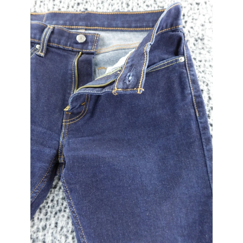 Levi's 511‎ Dark Wash Slim Fit Denim Jeans Classic Five Pocket 31x32 Slim